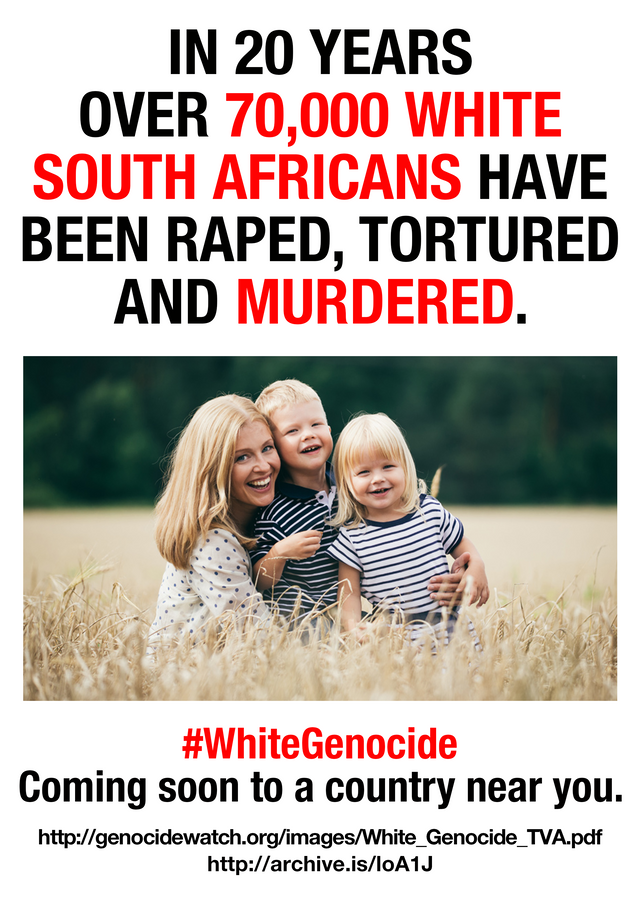 STOP GENOCIDE IN SOUTH AFRICA! — Steemit