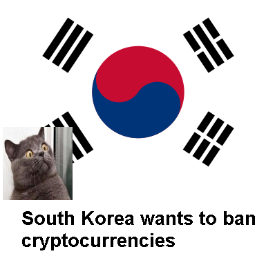 South Korea wants to ban cryptocurrencies.png