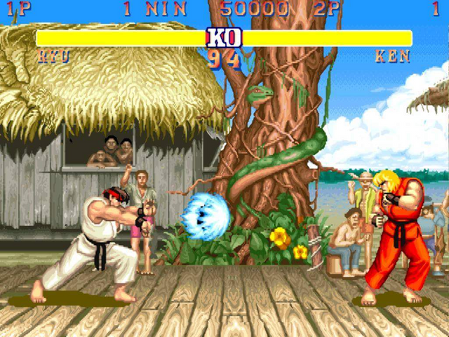 Ending for Super Street Fighter 2 Turbo-Akuma Japanese Version(Arcade)