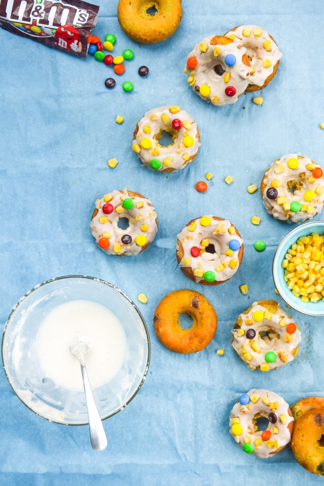 Sweet Corn & M&M Doughnuts (2).jpg