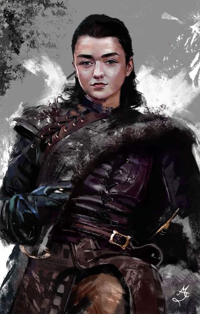 arya stark game of thrones justmousepixels step 6.jpg