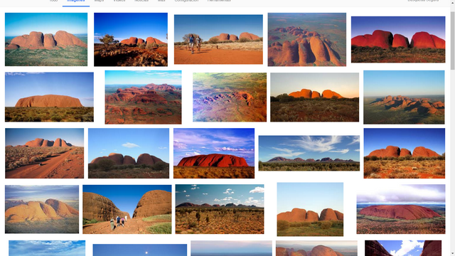 screenshot google images Kata Tjuta