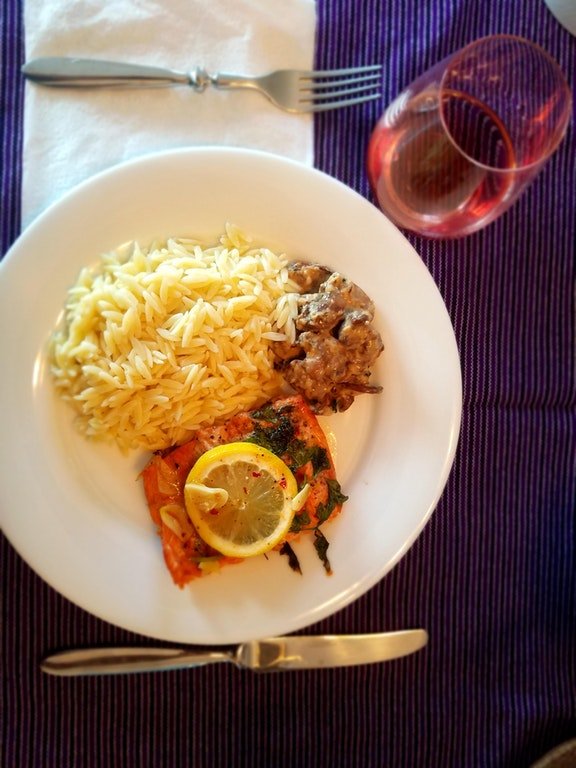 HouseMade  Salmon, Mushrooms wh Cream + Orzo.jpg