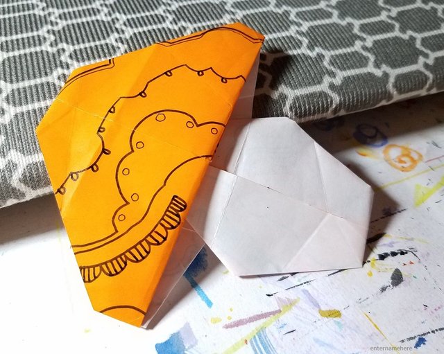 steemit-enternamehere-origami-journey-8-mushroom-detour-orange.jpg