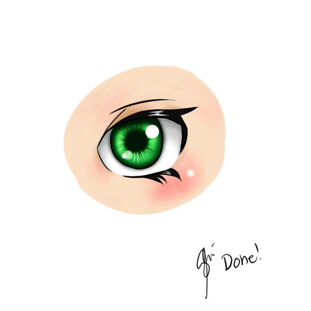 how to draw anime eyelashes