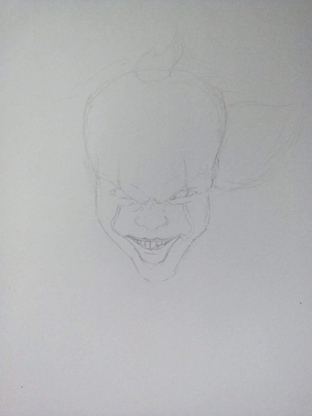 How to Draw Pennywise Easy Step by Step 