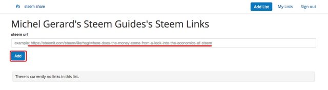 Organize your Steem Posts in Public or Private Lists with Steem Share!