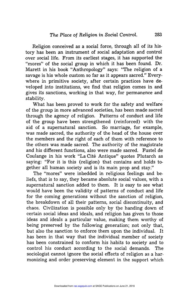 H Espinoza The Place of Religion in Social Control Review and Expositor July 1940-2.jpg