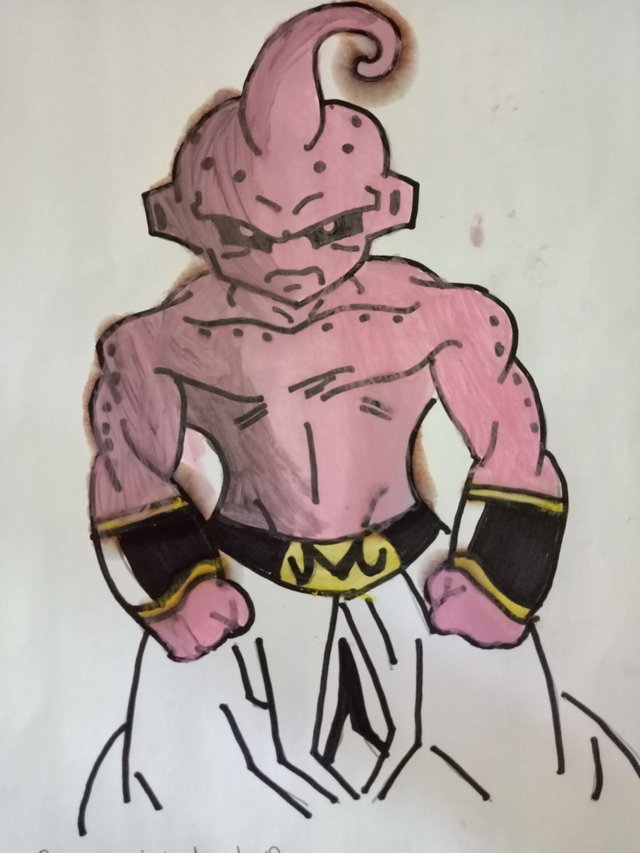 Anime Arts Evolution Of Majin Buu — Steemit