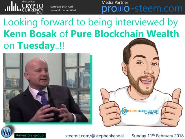 Promo-Steem Interviewed by Kenn Bosak of Pure Blockchain Wealth on Tuesday.jpg