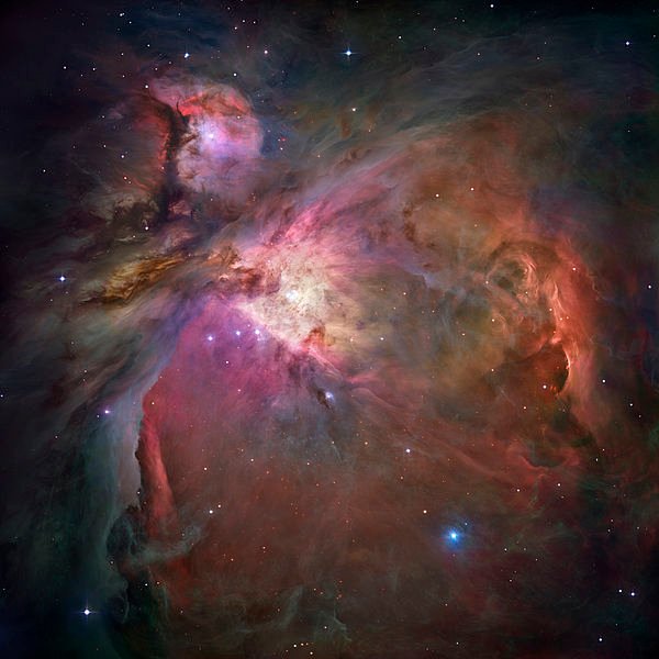 Orion Nebula Via Hubble Telescope 2006.jpg