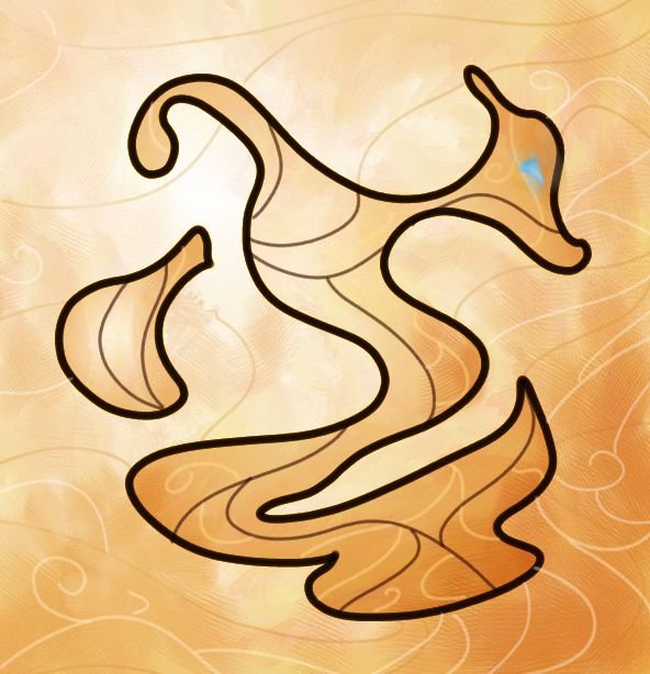 Dancing flame drawing