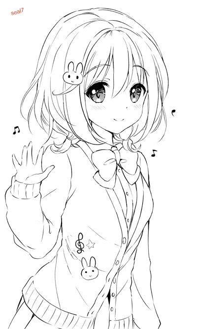 Custom I Will Draw Cute Anime Girl For You Art Commission | Sketchmob-saigonsouth.com.vn
