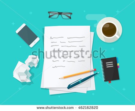 stock-vector-writer-workplace-vector-illustration-isolated-on-blue-background-flat-cartoon-paper-sheets-on-462162820.jpg