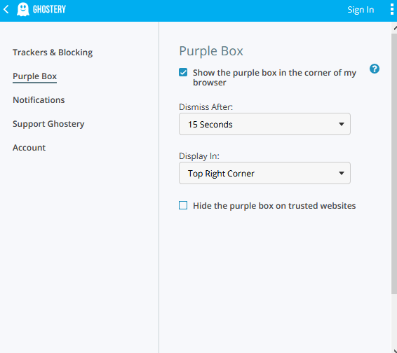 Ghostery-Purple-Box-Settings