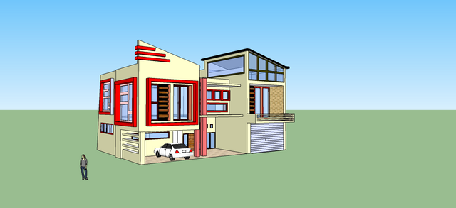 Desain Rumah Minimalis Sketchup