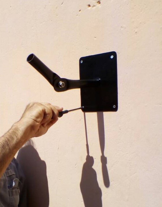 Presa Contador Destructivo Como hacer una base de ventilador para pared por @osmanlemus — Steemit