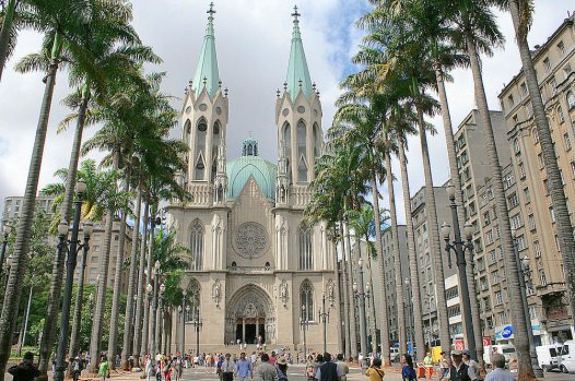 Catholic church of sao paulo cathedral of brazil.... — Steemit