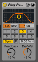 Ableton Live - Ping Pong Delay