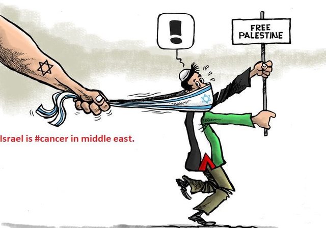 Israel is #cancer in middle eas﻿t..jpeg
