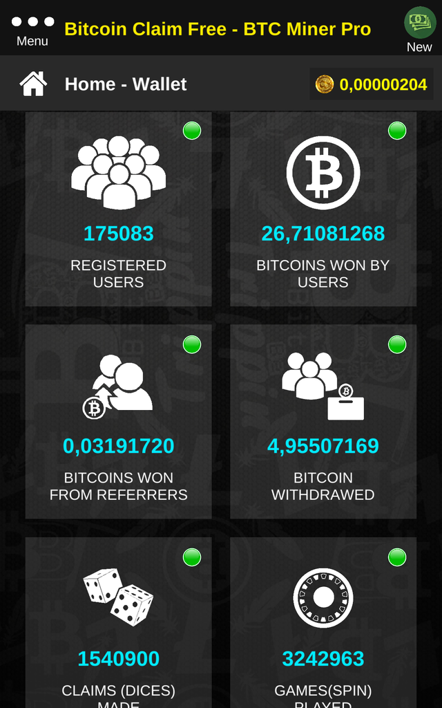 Android App Claim Free Bitcoin Every 15 Min Lottery Mining - 