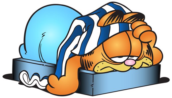 Sleeping_Garfield_Cartoon_Transparent_PNG_Clip_Art_Image.png