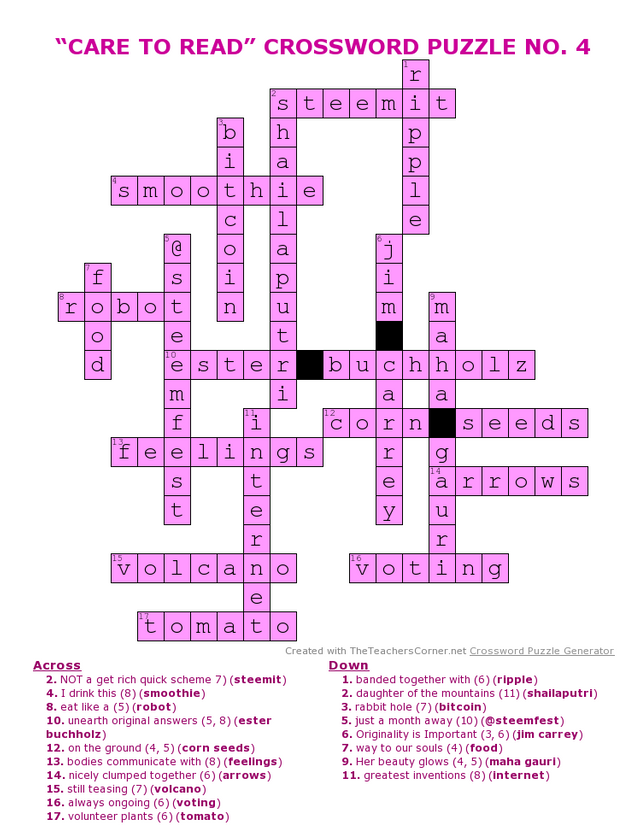 KEYS to “CARE TO READ” CROSSWORD PUZZLE NO. 4.png