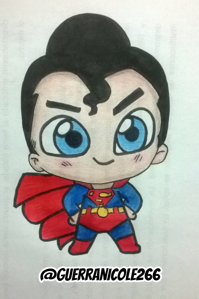 Drawing a cute Superman! — Steemit