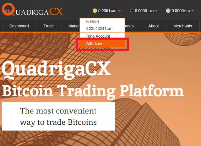 quadrigacx bitcoin