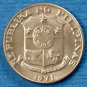 1971 1 peso coin