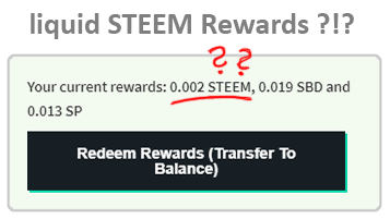 liquid steem in author rewards