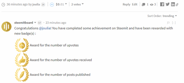 my first reward on steemit.PNG