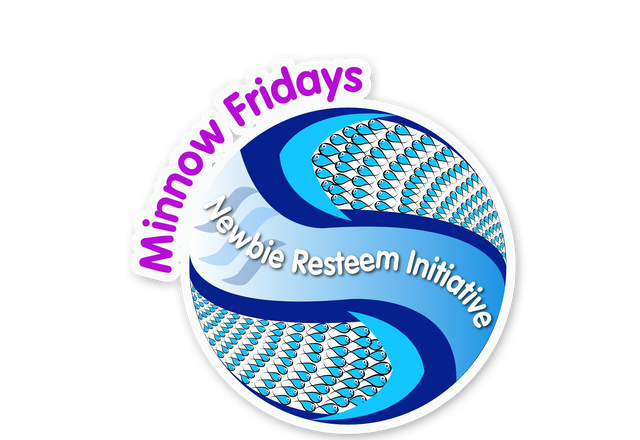 Minnow Fridays logo Strok pinky.png