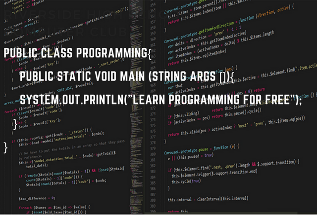 How to learn to programme for free