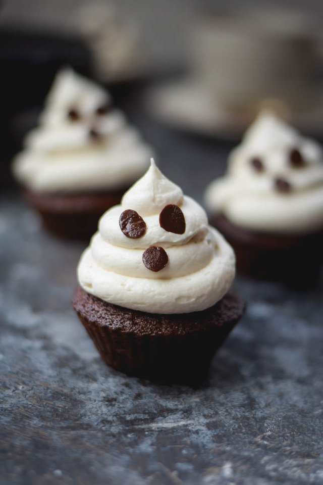 Ghostly Mocha Mint Chocolate Chip Cupcakes..jpg