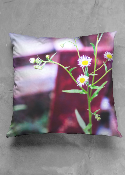 Purple Rustic Flowers Pillow.png