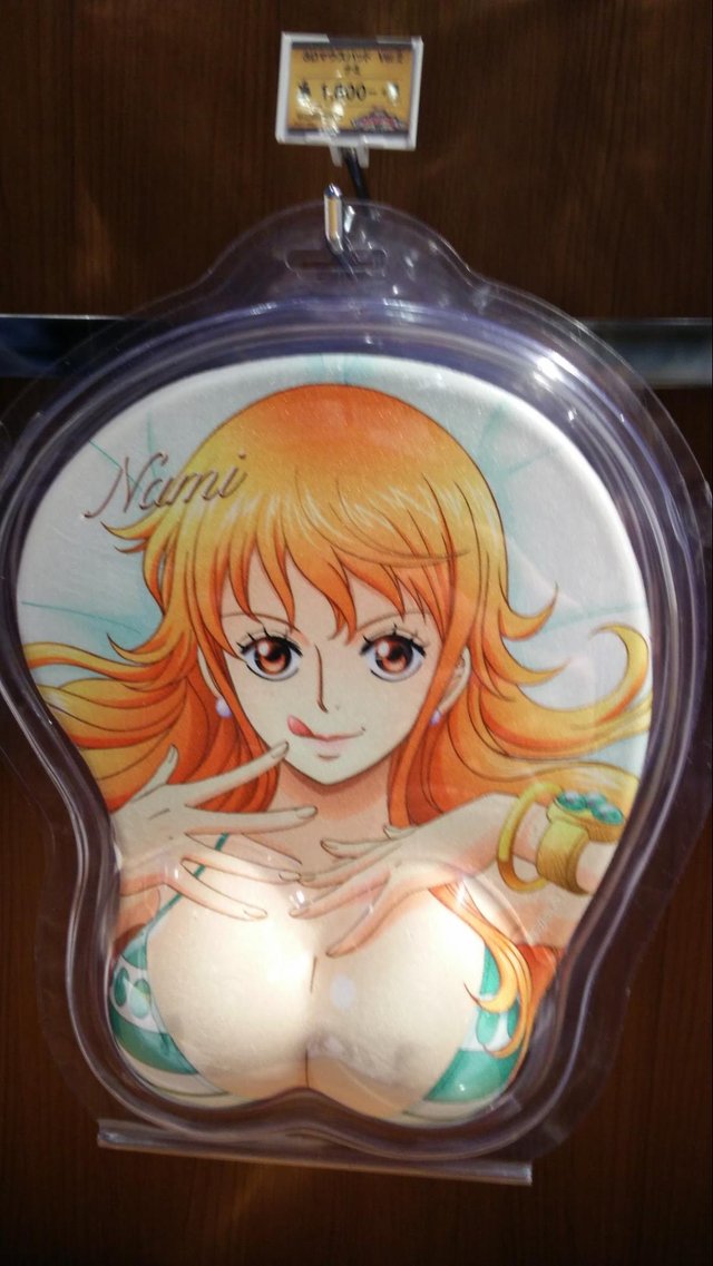 nami chest mouse pad