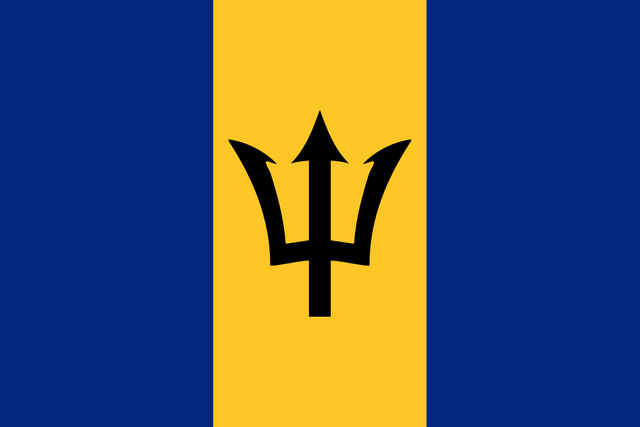 Barbados National Flag.png