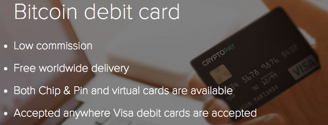 Shift Bitcoin Debit Card