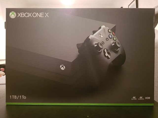 xbox one x unboxing