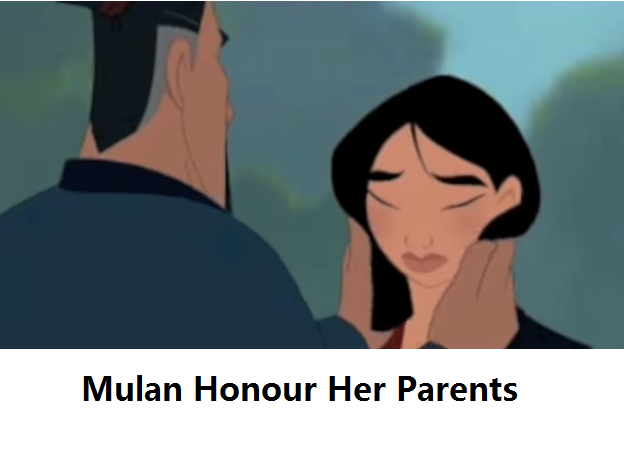 Mulan honour her parents.png