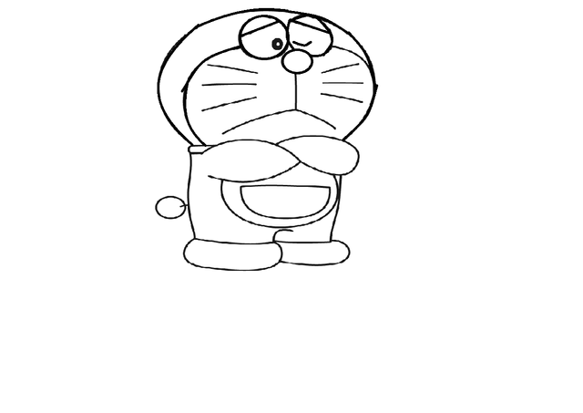 Doraemon  Mini canvas art Book art drawings Cartoon painting