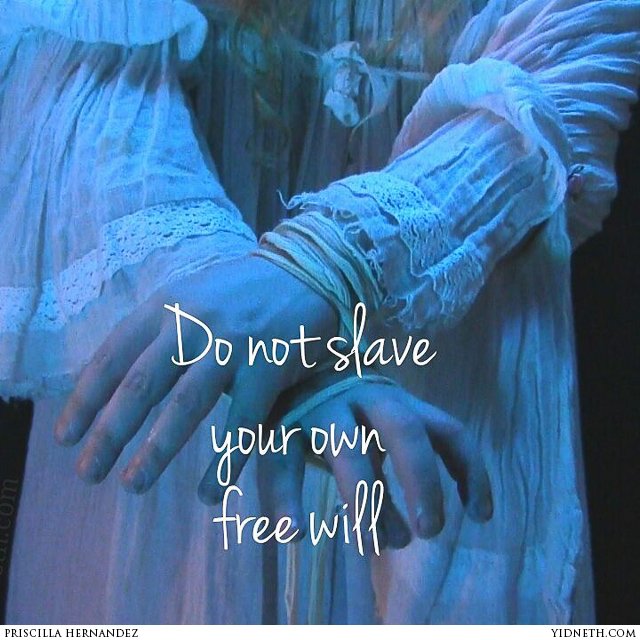 do not slave your own free will - by priscilla Hernandez (yidneth.com).jpg
