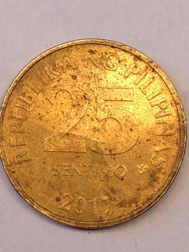 The Philippine 25 Centavo Coin History Has Its Value My Photograph Of The Day Steemit