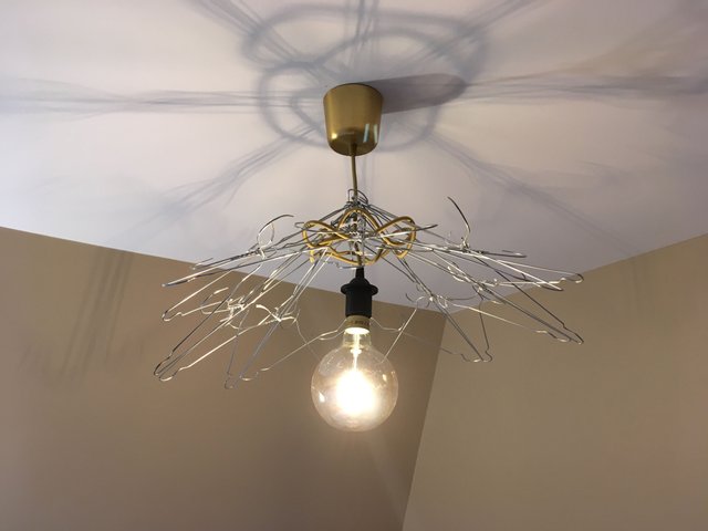 Ikea hack pendant lamp