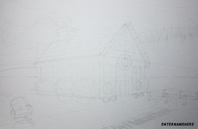 enternamehere-steemit-AMScribbles-day3-pencil-gingerbread-house-perspective-drawing.jpg