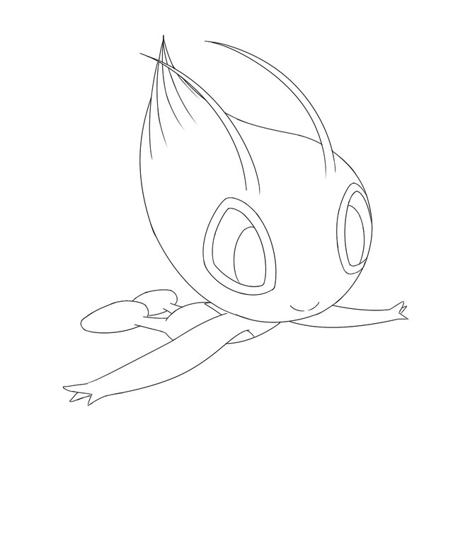 celebi coloring pages