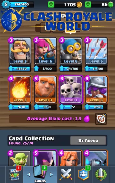 Clash Royale decks to win in Arena 1, 2 & 3