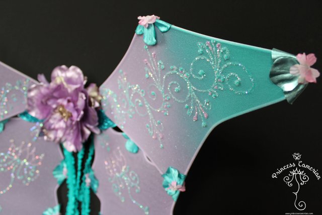 Teal & Lavender Wings top close up with logo.JPG