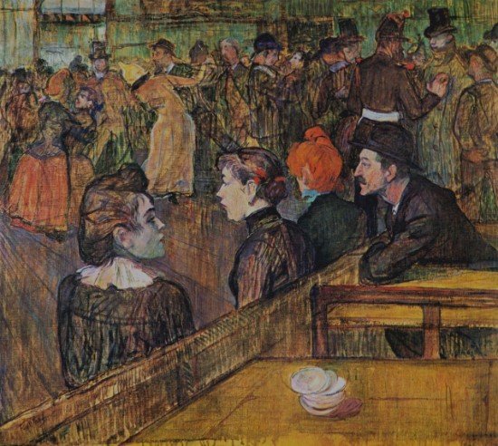 Henri de Toulouse-Lautrec, At the Moulin de la Galette, 1889.jpg